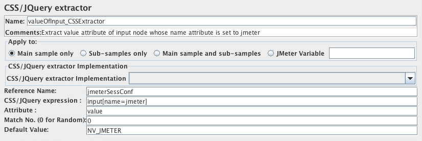 CSS Extractor with attribute value set