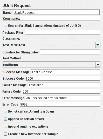 JUnit Request